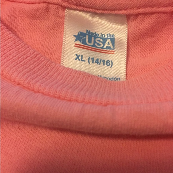 American Flag Pink T-Shirt - Picture 3 of 3